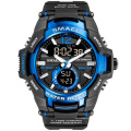 SMAEL 2020 Herrenuhren 1805 Mode Sport Super Cool Quarz LED Digitaluhr 50M Wasserdichte Armbanduhr Relogio Masculino